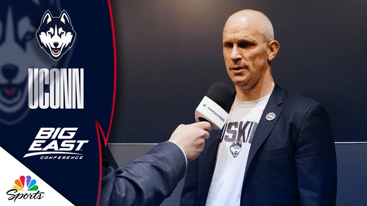 Dan Hurley unpacks UConn's 'fortitude' after Sweet 16 win | Big East Basketball on NBC Sports