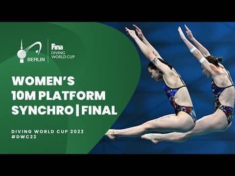 LIVE | #Diving WORLD CUP 2022 | Berlin | FINAL | 10m Synchro | Women