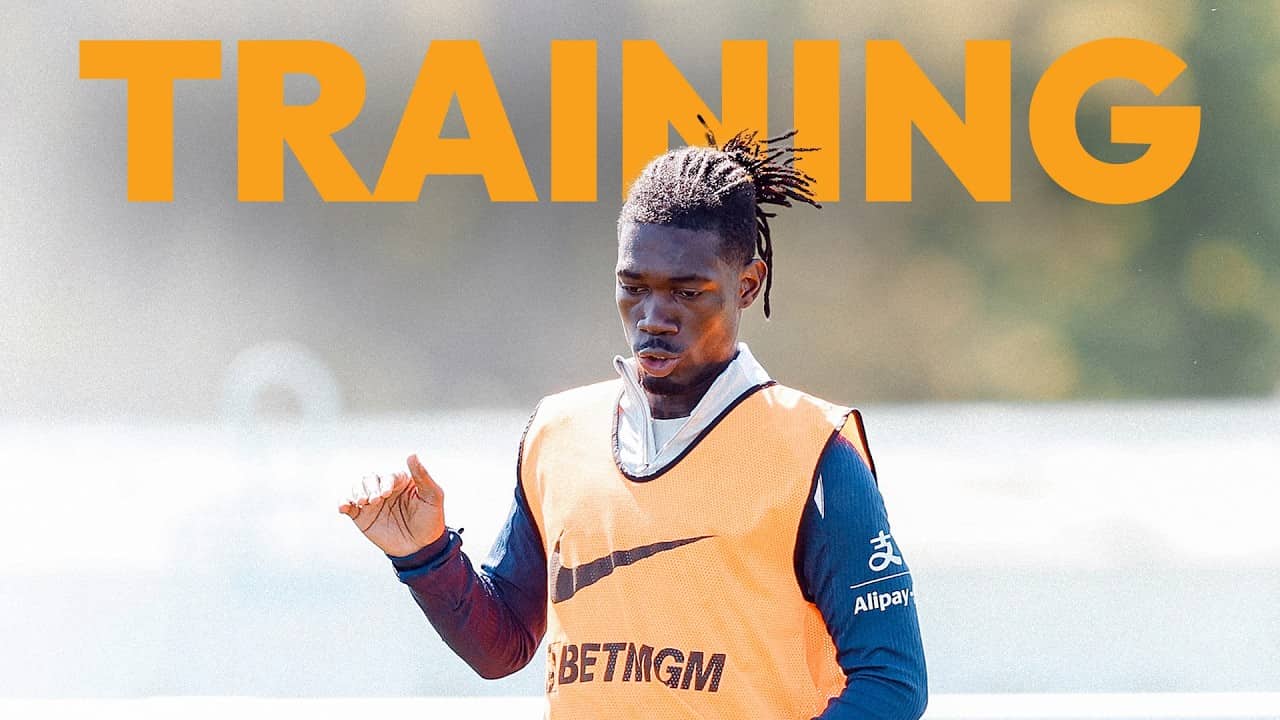 Behind the scenes at Roberto De Zerbi's Spurs training ahead of Aston Villa!
