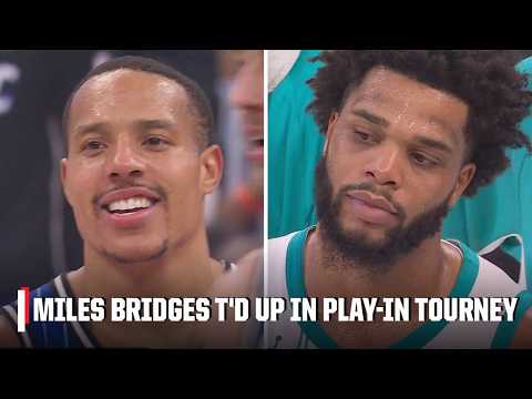 Desmond Bane can't help but smile after Miles Bridges T'd up | NBA on ESPN