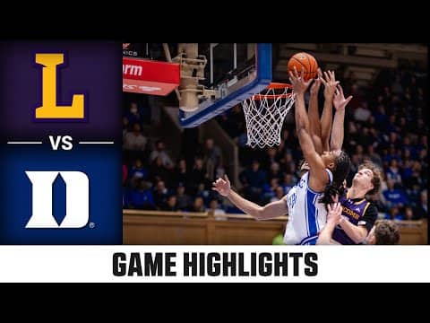 Lipscomb vs. Duke Game Highlights | 2025-26 ACC Men's Basketball