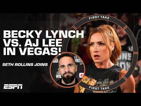 Seth Rollins says his wife, Becky Lynch, is THE Mrs. WrestleMania! 🤝 | First Take