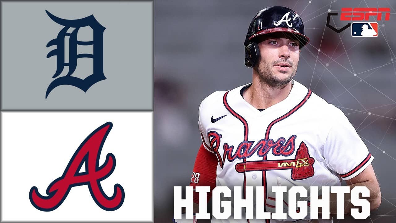 WALK-OFF CHANCE 😱 Detroit Tigers vs. Atlanta Braves | Full Game Highlights | ESPN MLB