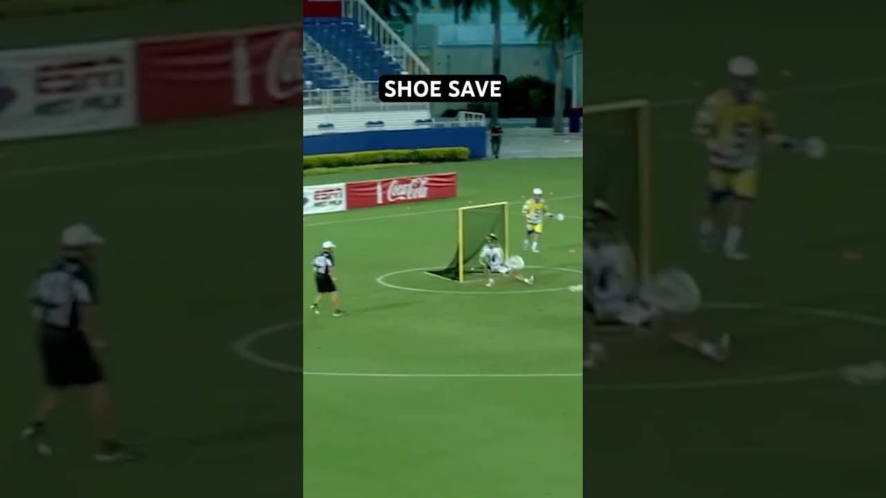 Hall of Fame Goalie. Hall of Fame Shoe.