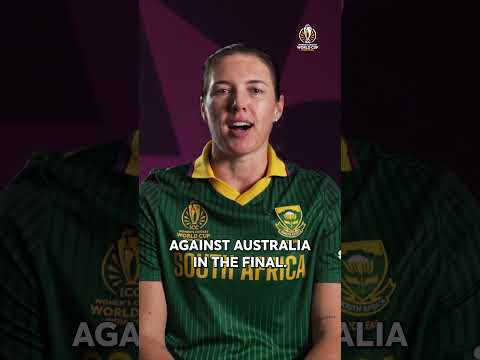 South Africa players are manifesting big moments at #CWC25 💭