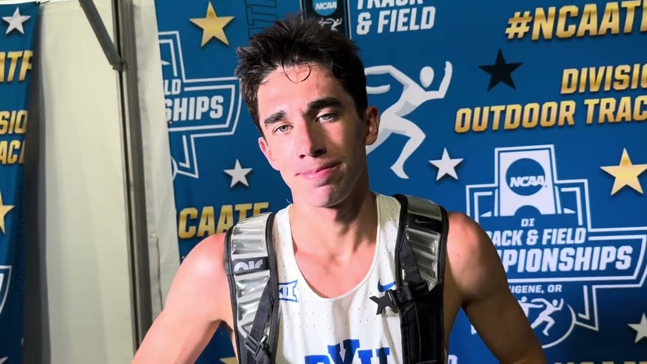 Carter Cutting disappointed after taking 8th in 2026 NCAA 1500m final