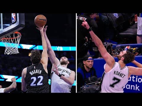 Luke Kornet with the GAME-SEALING BLOCK vs Magic 🔥