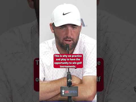 A lot to celebrate tomorrow for Scottie Scheffler. He’ll play in the final pairing at Shinnecock. 🥳