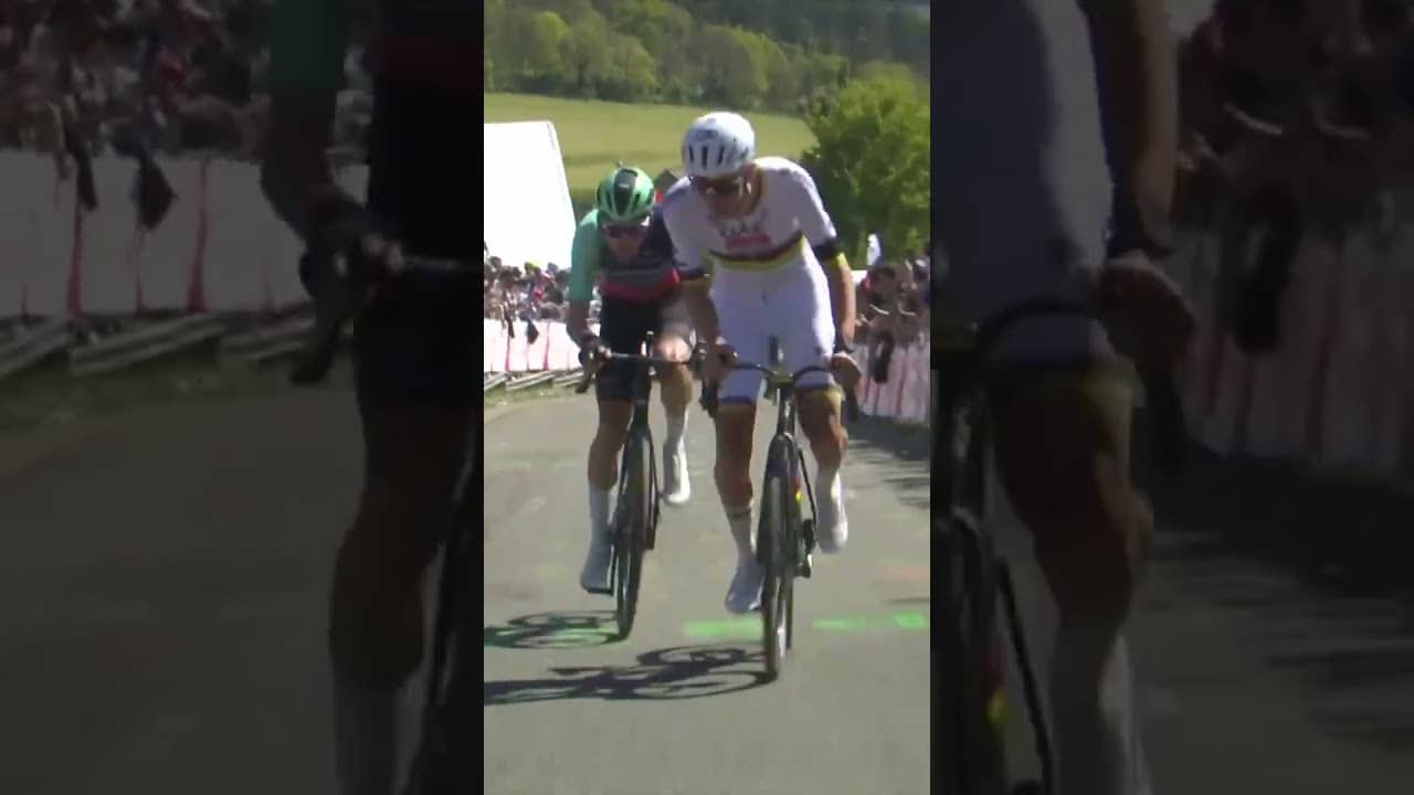 “THEY’RE ON ANOTHER PLANET!” 🚀🪐Tadej Pogacar attacks HARD on La Redoute but Paul Seixas can follow 😮