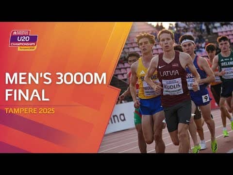 Men's 3000m Final | Tampere 2025