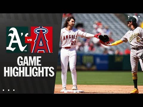 A's vs. Angels Game Highlights (9/7/25) | MLB Highlights