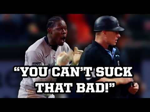 Aaron Boone tells umpire he stinks, a breakdown