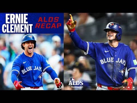 9 hits through 4 Postseason games!? Ernie Clement is Blue Jays ALDS unsung hero 🦸