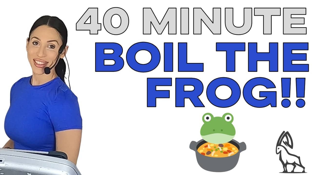 BOIL THE FROG! 🐸🔥 40-Min Treadmill Running Intervals for Endurance