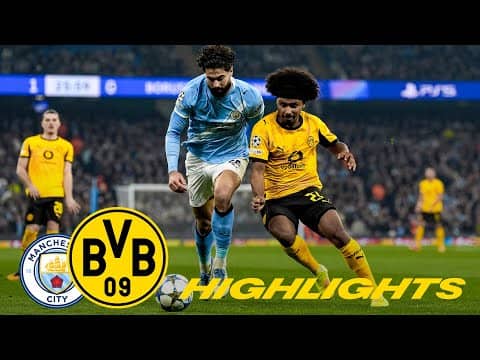 Haaland scores against his former club | Manchester City - BVB 4:1 | Highlights
