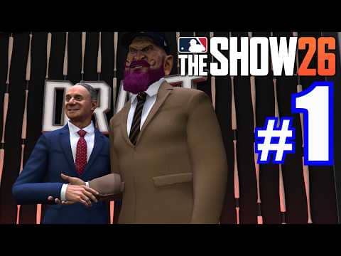 #1 OVERALL PICK IN 2626! | MLB The Show 26 | Road to the Show #1
