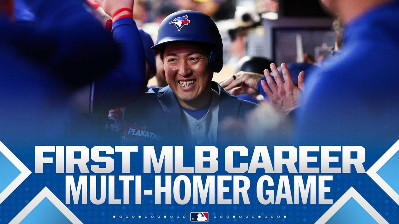 Kazuma Okamoto records his FIRST career multi-homer game in MLB 🔥 | MLB Highlights