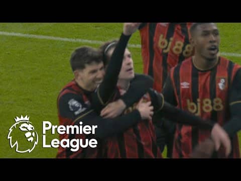 Alex Scott slots home Bournemouth's second against Wolves | Premier League | NBC Sports