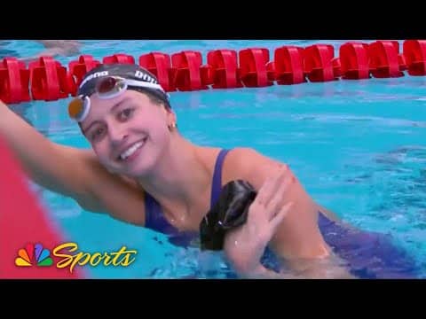 Kate Douglass POWERS to 100m free win over Olympic champion at O'Callaghan at World Cup | NBC Sports