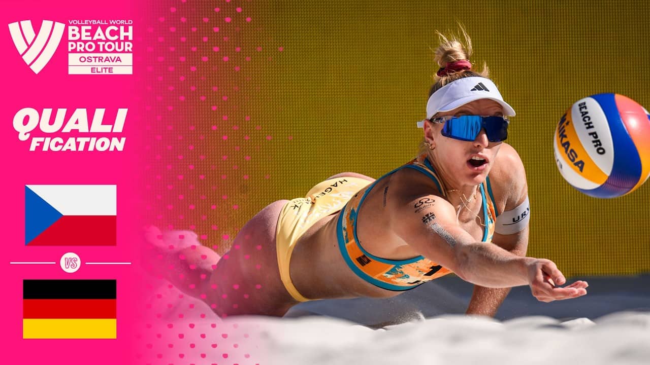 Dvorníková/Kleiblova vs. Bock/Lippmann - Qualification Highlights | Ostrava 2026 #BeachProTour