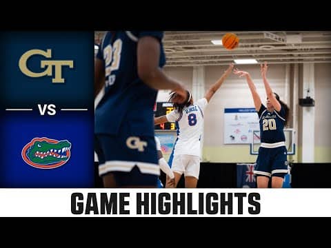 Georgia Tech vs. Florida Game Highlights | 2025-26 ACC Women's Basketball