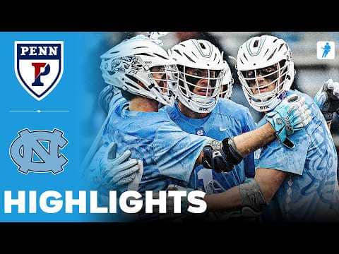 Penn vs North Carolina | NCAA College Lacrosse | Highlights - February 27, 2026