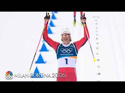6-for-6: Johannes Hoesflot Klaebo's LEGENDARY Winter Olympics | Winter Olympics | NBC Sports