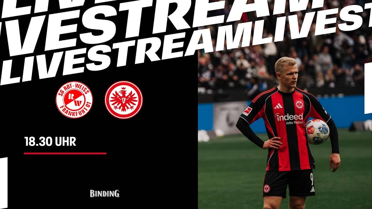 Re-LIVE: Freundschaftsspiel SG Rot-Weiss Frankfurt - Eintracht Frankfurt