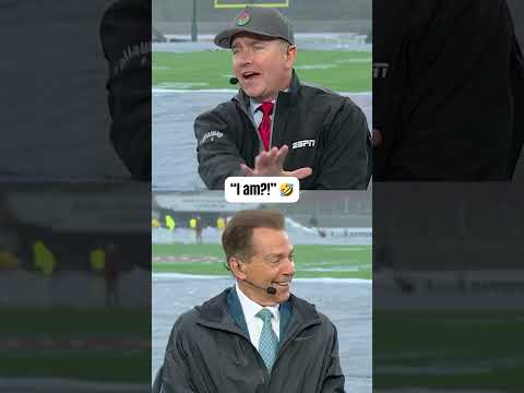 Nick Saban has all the answers 🗣️