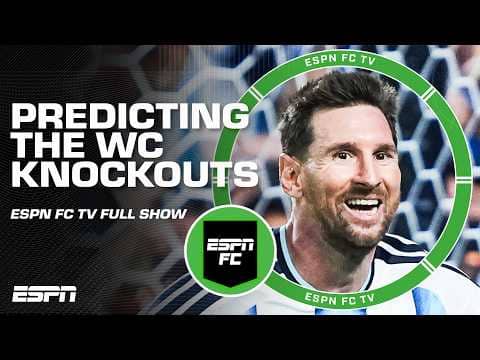 World Cup Knockout PREDICTIONS 🍿 Who will win it all? | ESPN FC