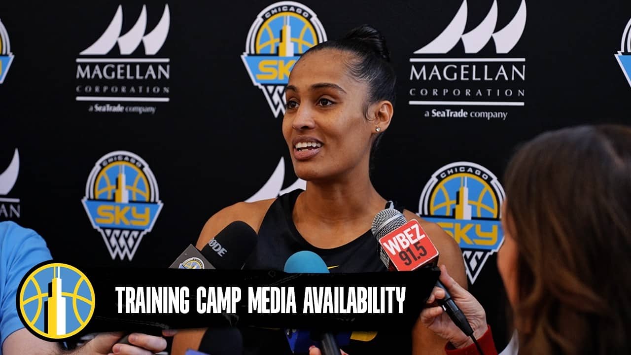 Training Camp Media Availability | Skylar Diggins