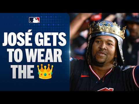 José Ramírez launches his first home run of the season with the Guardians 👑 | MLB Highlights