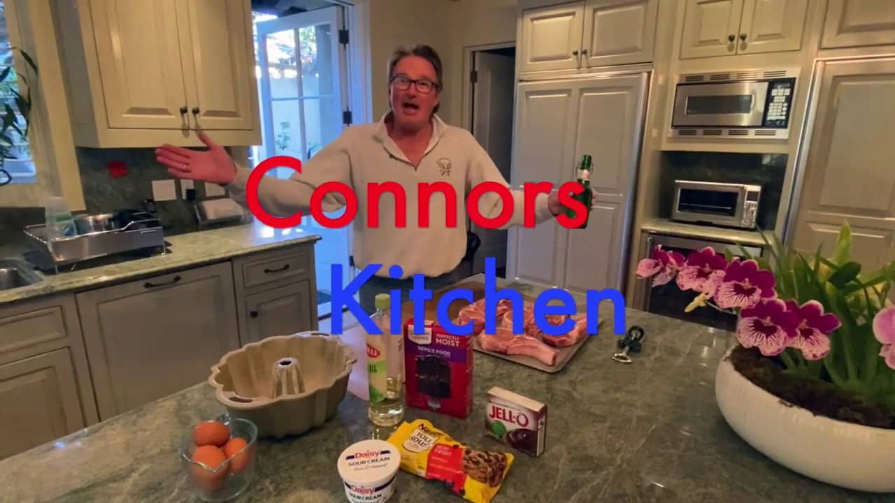 Jimmy Connors-Connors Kitchen Memorial Day Chocolate Chocolate Chip Poundcake & BBQ