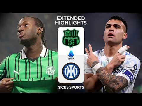 Sassuolo vs. Inter: Extended Highlights | Serie A | CBS Sports Golazo