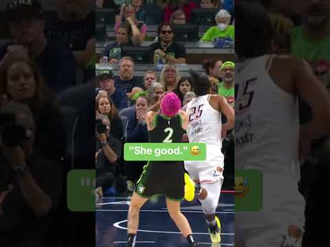 Courtney Williams said Natisha Hiedeman will be alright 😂