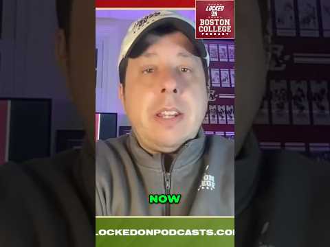 LEGACY: Dominic Funke could be a real asset for Boston College football’s defense in the future.