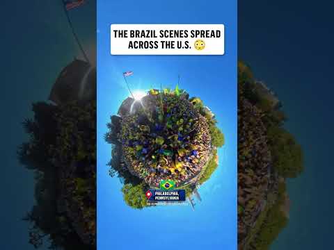 The heart of Brazil is in Philadelphia ahead of their match against Haiti