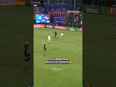 Cecilio Waterman loves scoring in a Concacaf competition 🔥
