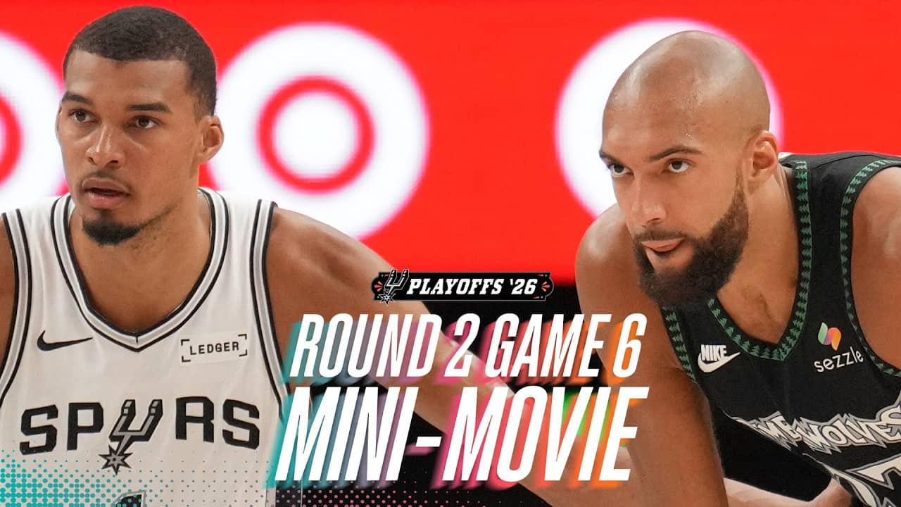 Playoffs Round 2 Game 6 Mini-Movie - SPURS PUNCH THEIR TICKET TO WESTERN CONFERENCE FINALS!
