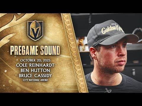 🎥 PREGAME SOUND: Reinhardt, Hutton & Cassidy