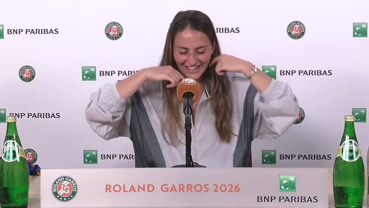 Roland-Garros 2026 - Marta Kostyuk : "You know I'm working on my mental game? Do you have spies?"
