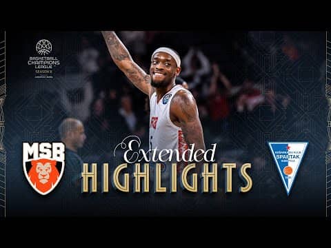 Le Mans Sarthe Basket v KK Spartak Office Shoes | Full Game Highlights | #BasketballCL 2025-26