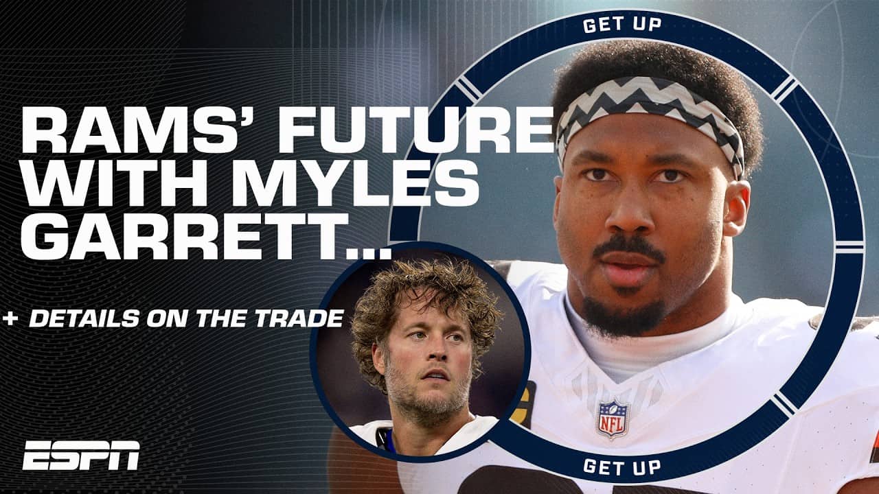 The Myles Garrett trade dates back to 2022? 😳 Adam Schefter details… | Get Up