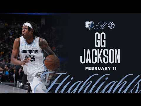 GG Jackson Highlights vs. Denver Nuggets