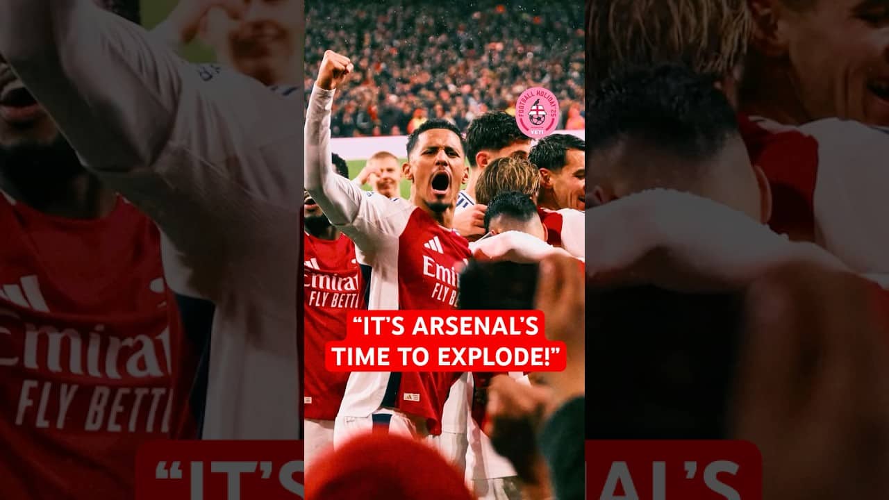 IT'S FINALLY ARSENAL'S TIME!