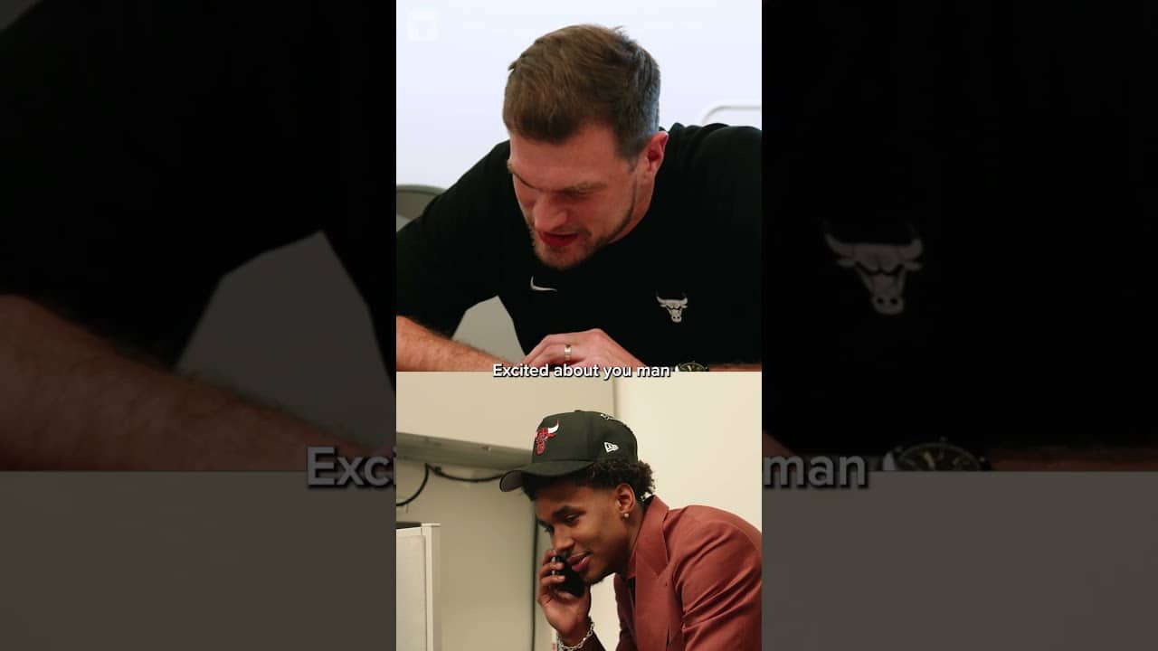 The moment Dailyn Swain got the call on Draft Night 📞 #chicagobulls #nba #draft