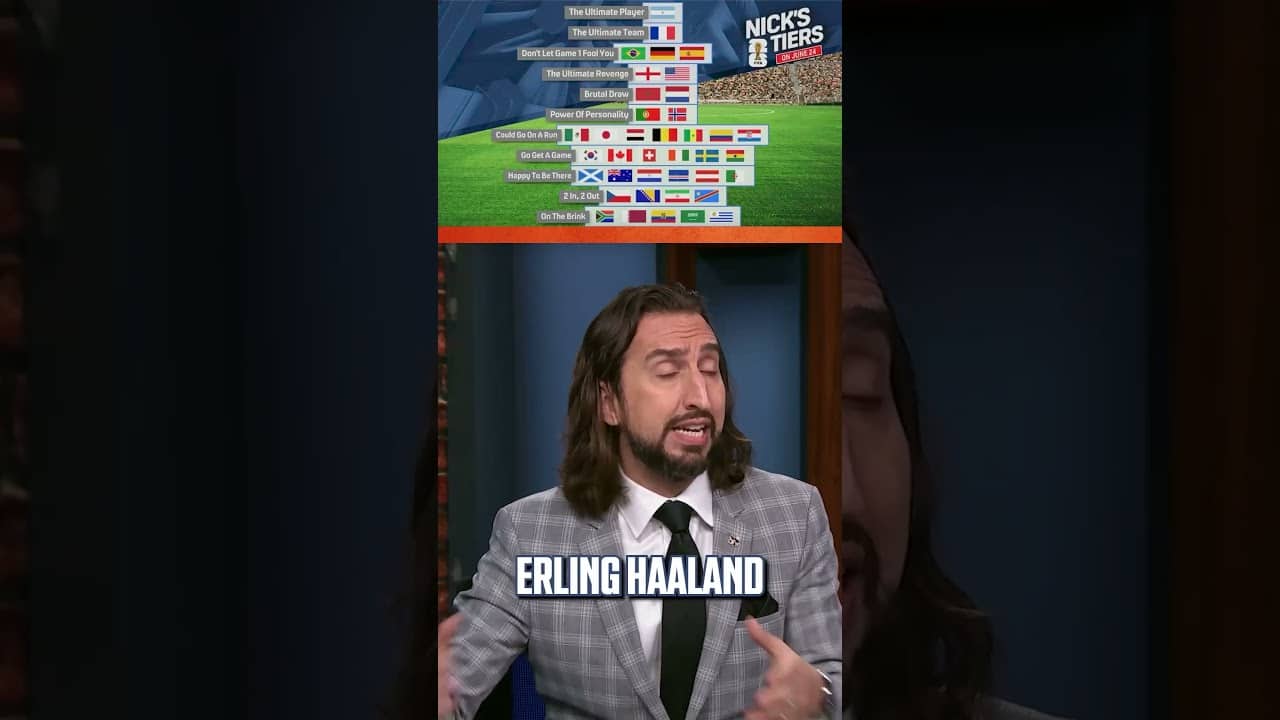 Nick's Tiers have the Ultimate Player vs. The Ultimate Team #soccer #messi #worldcup