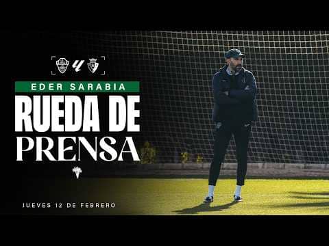 Eder Sarabia habla sobre el #ElcheOsasuna correspondiente a la jornada 24 de de #LaLigaEASports