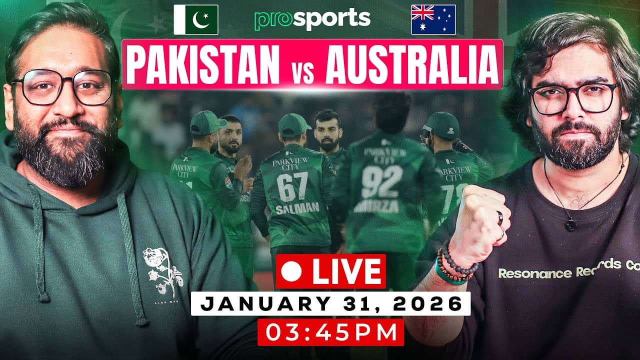 🔴LIVE: Pakistan vs Australia 2nd T20I