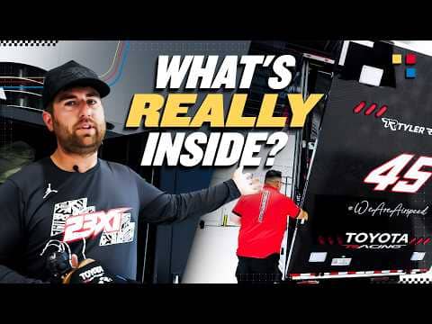 What it REALLY Takes to Load a Race Hauler | NASCAR